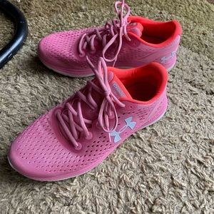 Pink Under Armour Sneakers